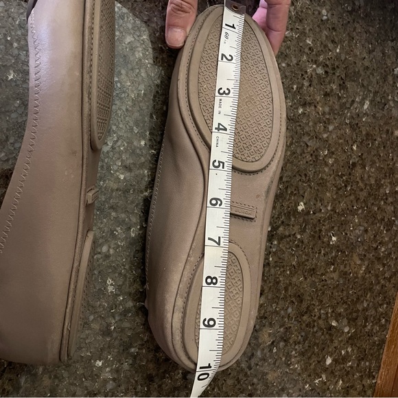 Tory Burch French Gray Minnie Travel Ballet Flats Size 8.5 - Picture 16 of 16